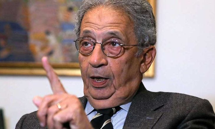 عمرو موسى يحذر: مصر ليست بعيدة عن شرارة الحرب