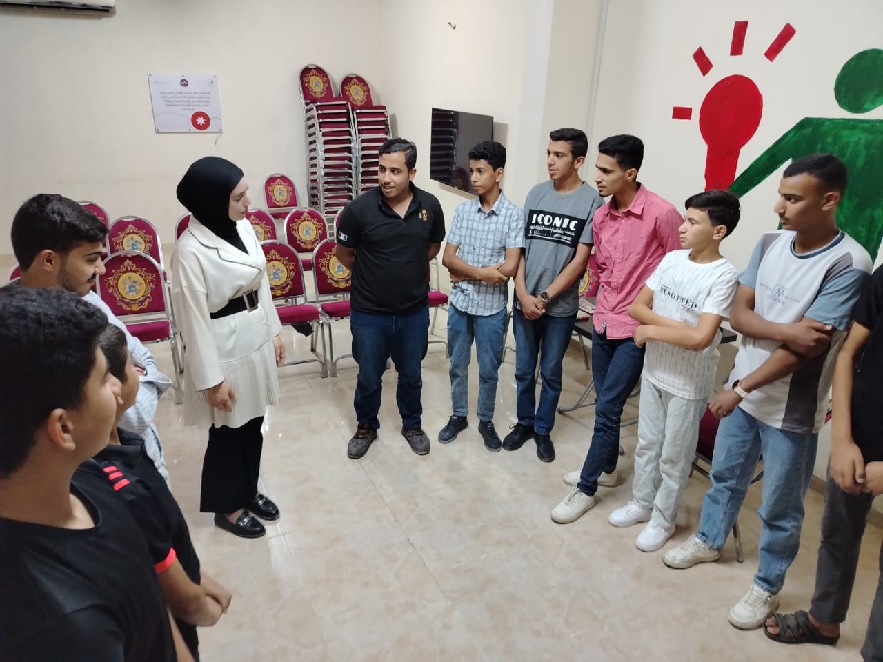 دورة تدريبية حول الريادة وإدارة المشاريع في مركز شباب باب عمان