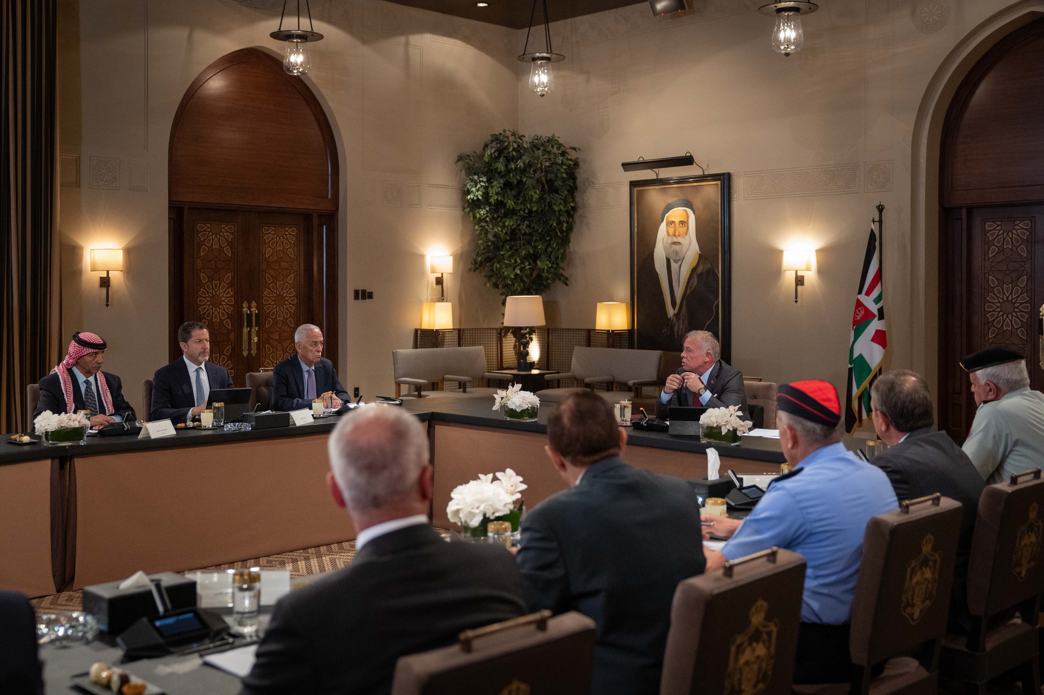 الملك يرحب بجهود خفض التصعيد في الإقليم بقيادة الولايات المتحدة