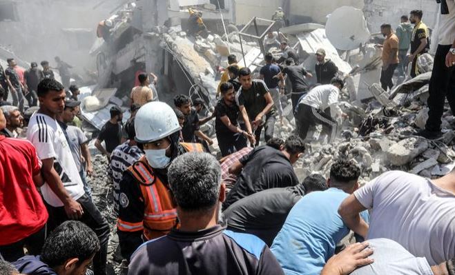 شهداء وجرحى جراء قصف الاحتلال عدة مناطق في قطاع غزة