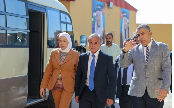 الرئيس حسان في المفرق