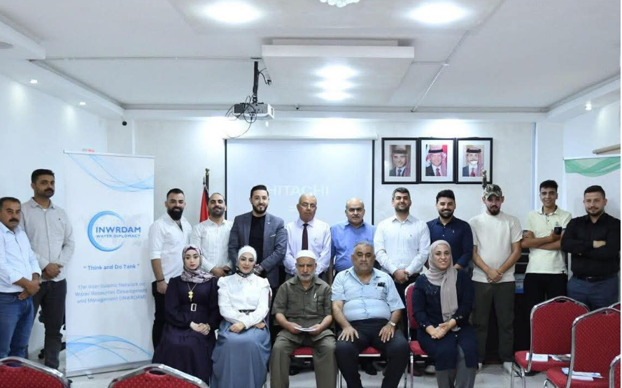 مشاركة مجلس طلبة جامعة جرش في ورشة الحصاد المائي في الأردن