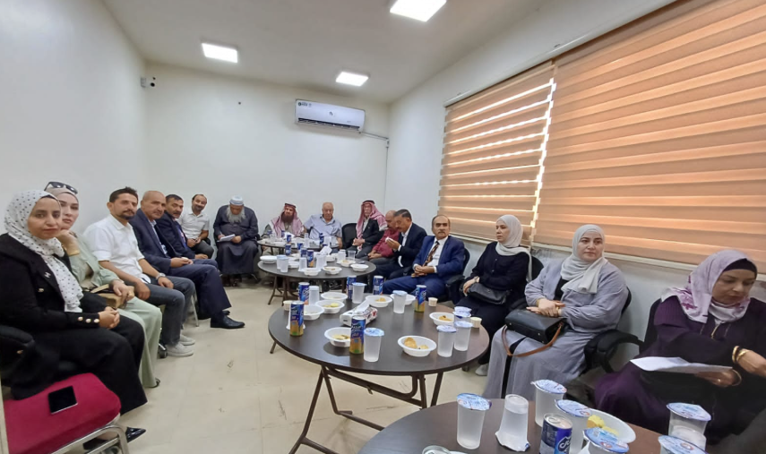 اجتماع اللجنة الصحية في مركز شباب برما 