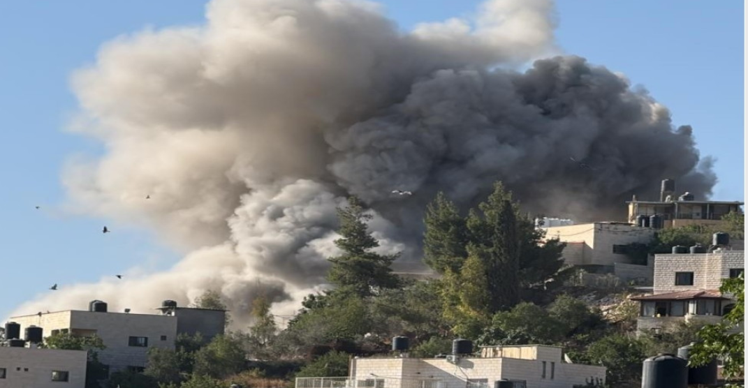الاحتلال يفجر 3 منازل في بلدة قباطية جنوبي جنين