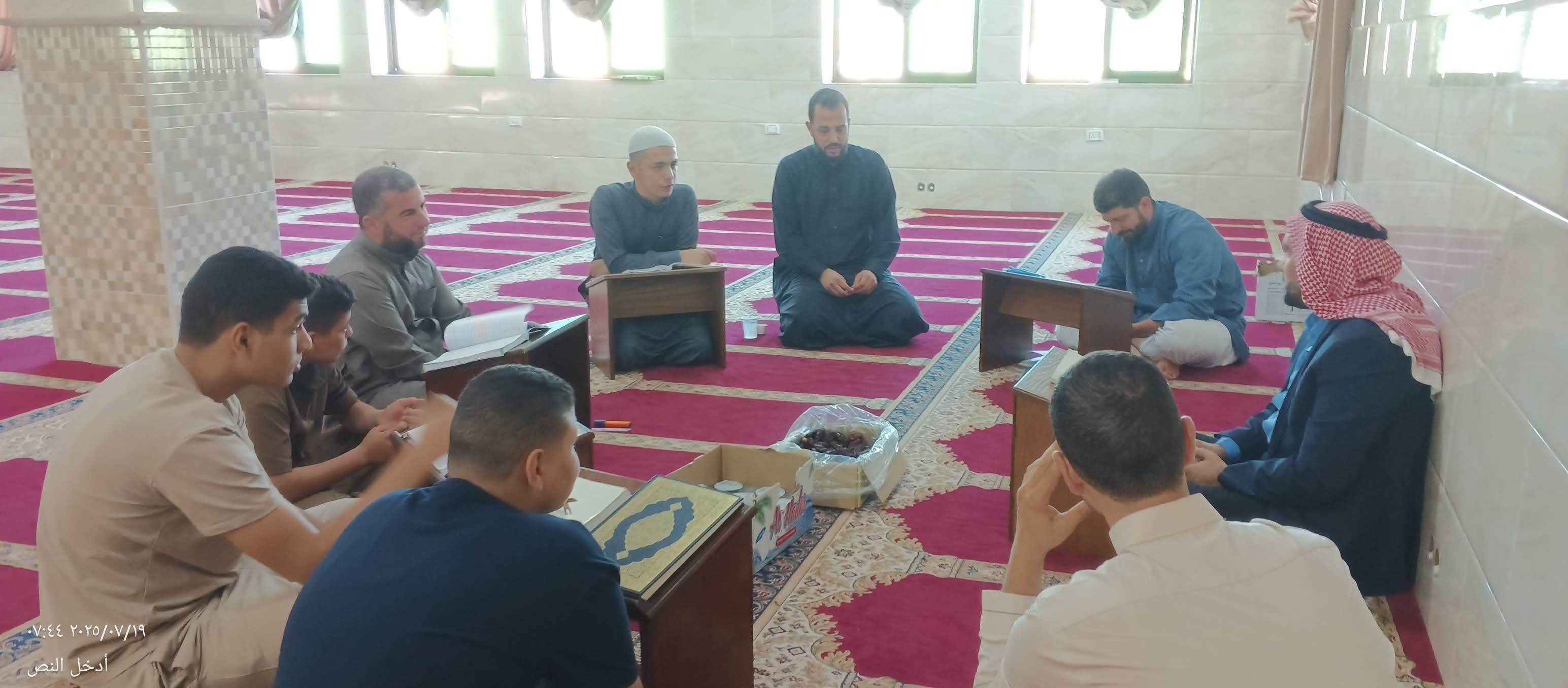 مدير أوقاف جرش يزور دار القرأن في مسجد ابن القيم