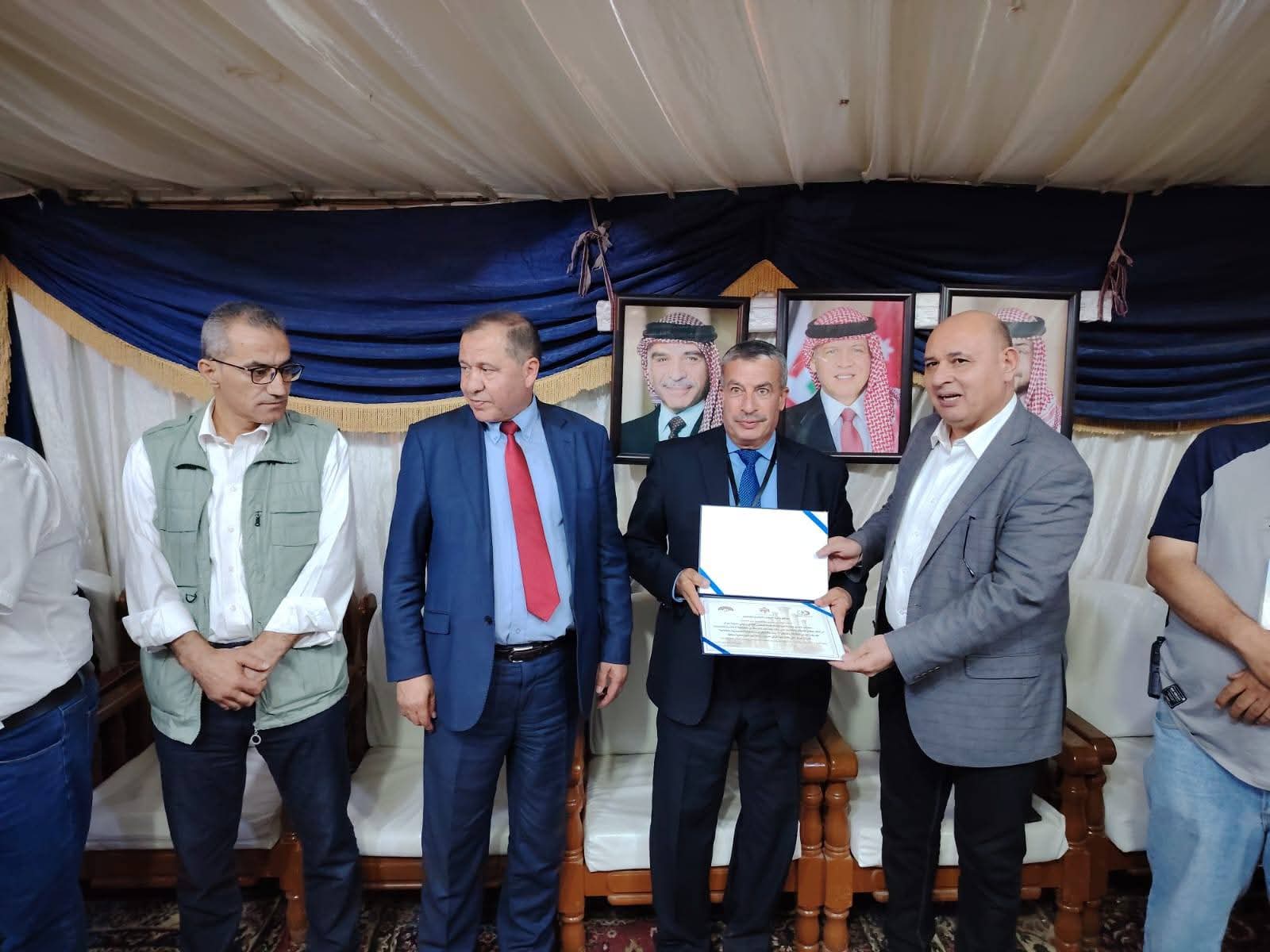 محافظ جرش يكرّم الاعلاميين المشاركين في مهرجان جرش 39