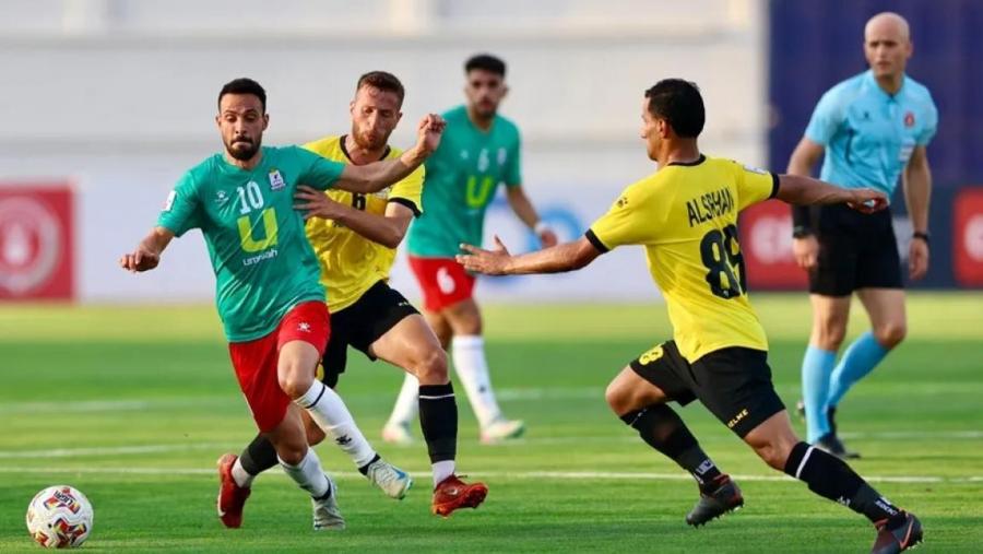 فوز الوحدات على السرحان ضمن دوري محترفي القدم