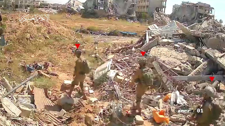 القسام تبث مشاهد كمين أدى إلى مقتل 5 جنود إسرائيليين وإصابة 20 آخرين (فيديو)