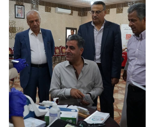 الفايز يرعى فعاليات اليوم الطبي المجاني بنادي المفرق الرياضي