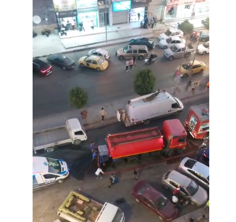 المفرق .. حريق مطعم ولا اصابات