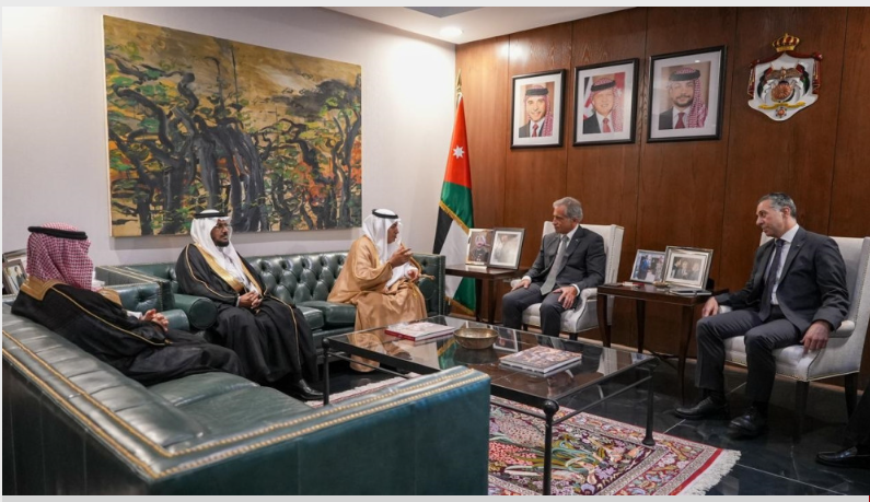حسان يؤكد أهمية تعزيز الشراكة بين القطاعين الخاصين في الأردن والسعودية