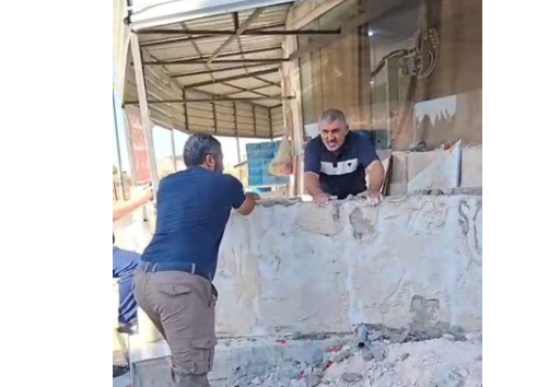بلدية الرمثا : إزالة كافة أشكال التجاوزات على الأرصفة والطرقات