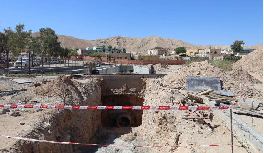 سلطة وادي الأردن: 80% نسبة إنجاز توسعة بركة الحسا في الأغوار الجنوبية