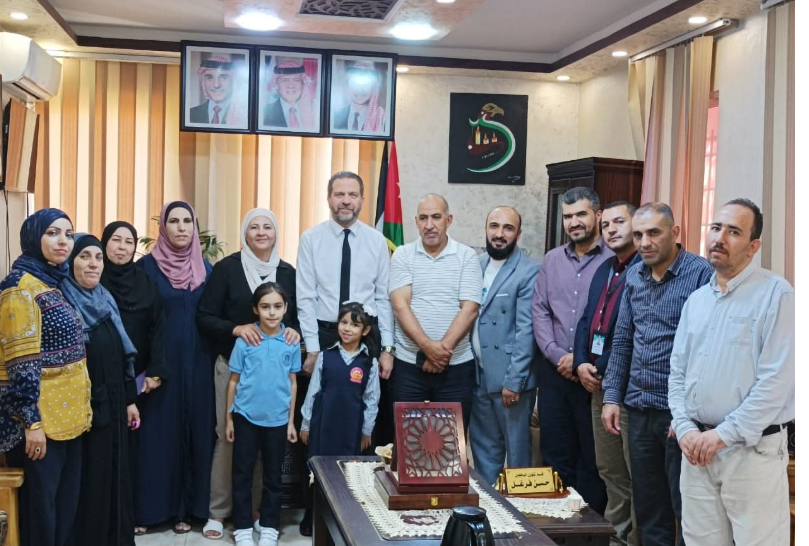  تكريم قسم شؤون الموظفين بتربية جرش 