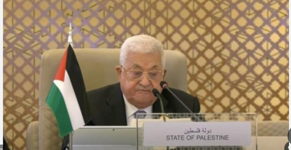 الرئيس الفلسطيني يطالب المجتمع الدولي بمحاسبة "إسرائيل"