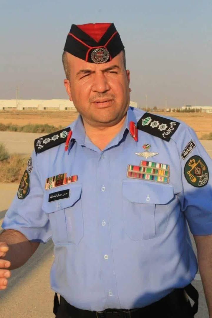 مباركة بتعيين العقيد عمر الشمايلة مديرًا لشرطة البادية الوسطى