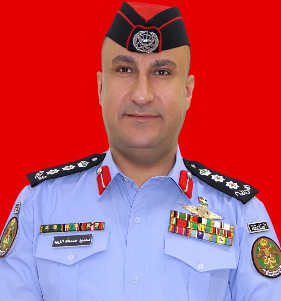 تهنئة للعقيد محمود الزيود بمناسبة تعيينه مديرًا لإدارة المعلومات الجنائية
