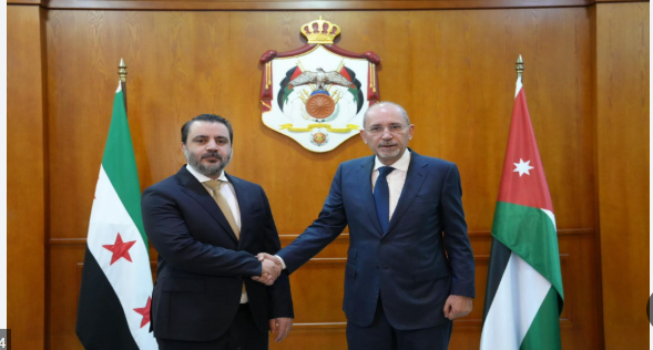 الصفدي إلى سوريا ويلتقي الشيباني