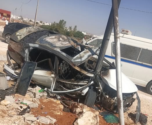 4 إصابات بحادث سير مروّع في الطرة (صورة)