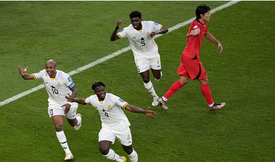 غانا تهزم كوريا الجنوبية وتنعش حظوظها في التأهل لثمن نهائي المونديال