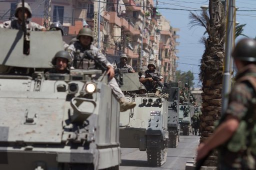 قتيل للجيش اللبناني وستة جرحى في طرابلس