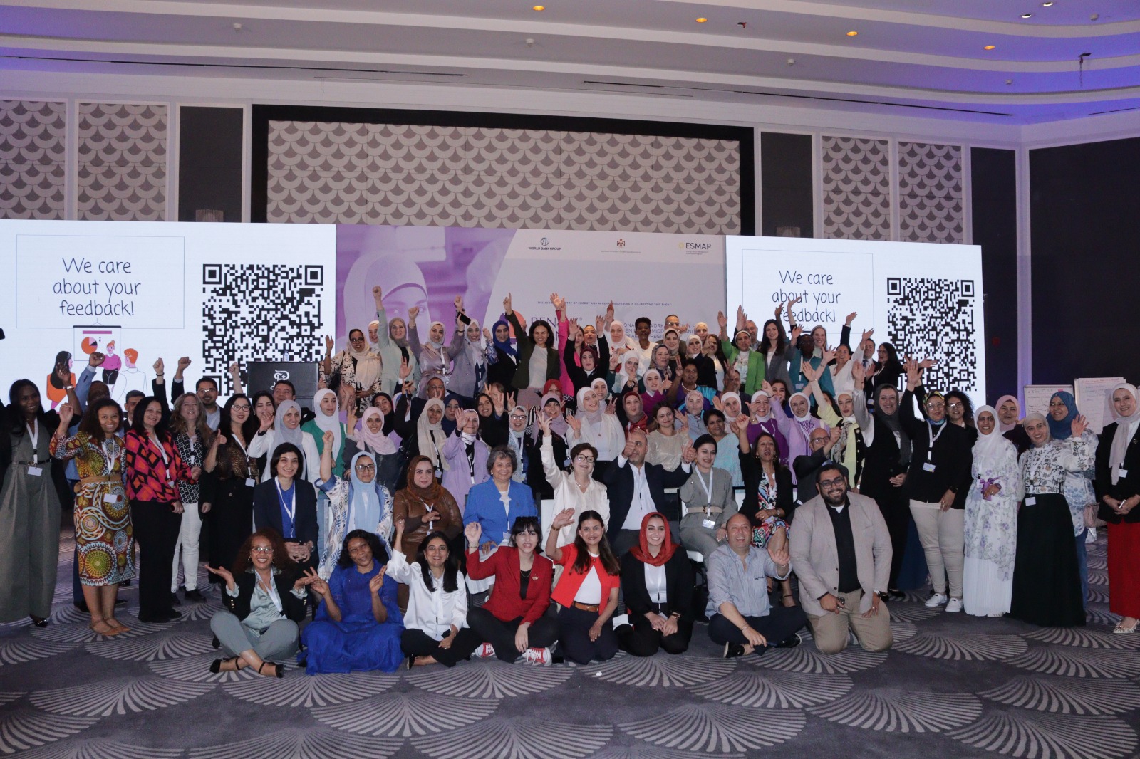 الطاقة وشبكة (RENEW MENA) تختتمان فعاليات مؤتمر الطاقة من أجل المرأة
