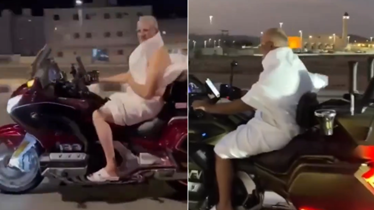 لأداء فريضة الحج.. كويتيون يسافرون إلى مكة على دراجات نارية  