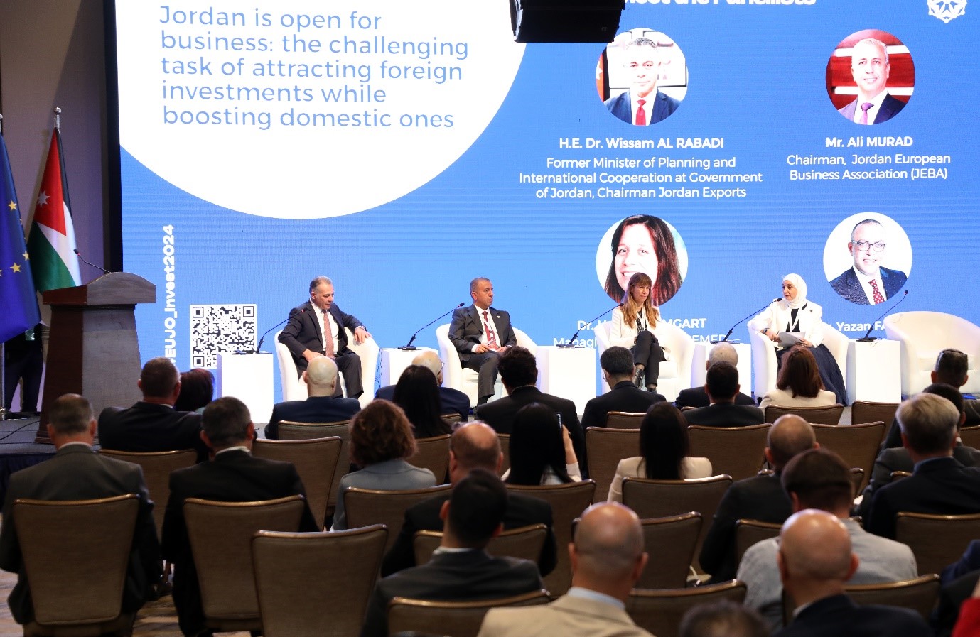 برعاية سمو ولي العهد منتدى الأعمال الأردني الأوروبي يباشر أعماله