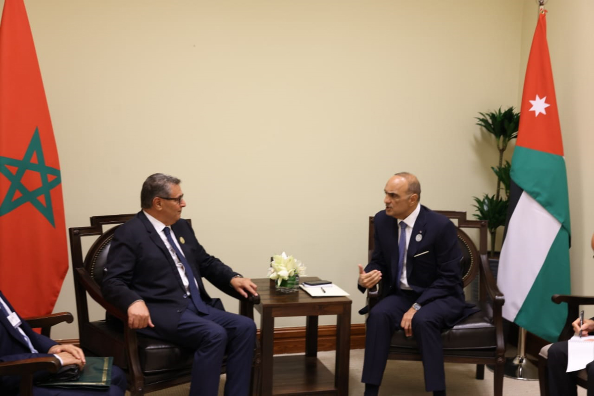 رئيس الوزراء يعقد لقاءين مع رئيسي الوزراء المغربي واللبناني