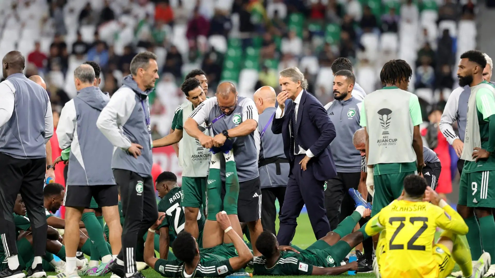 الاتحاد السعودي يحسم مستقبل روبرتو مانشيني مع "الأخضر"