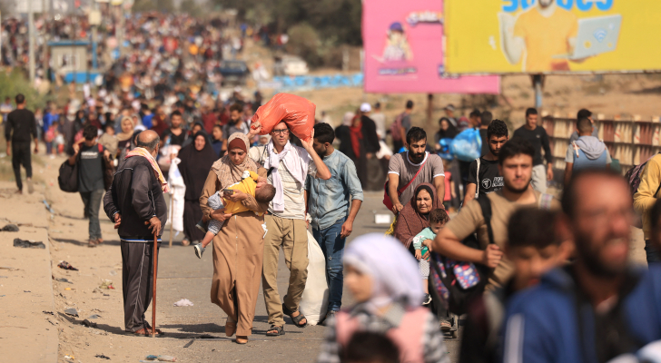 "الإخوان المسلمين" تدين مخطط تهجير سكان شمال غزة وتدعو لوقف كافة أشكال التطبيع مع (إسرائيل)