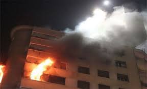 إصابة 7 اشخاص بحريق شقة في عمان