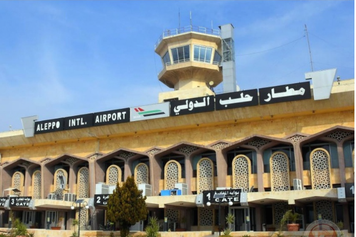 استئناف حركة الطائرات عبر مطار حلب اعتباراً من اليوم