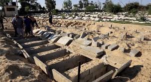 المكتب الاعلامي بغزة: نتوقع وجود 700 شهيد في مقابر جماعية بمجمع ناصر