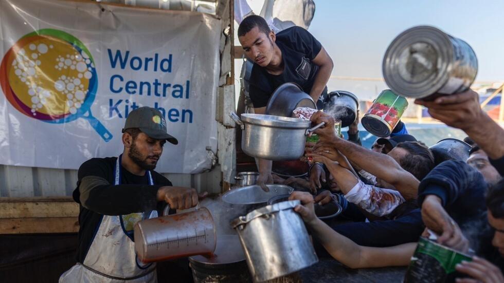 المطبخ العالمي يعاود عمله في قطاع غزة