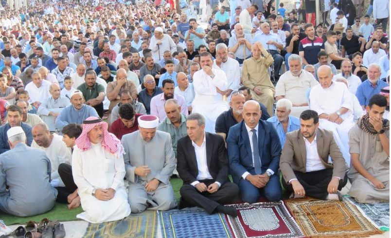 المئات يؤدون صلاة عيد الأضحى المبارك في جرش