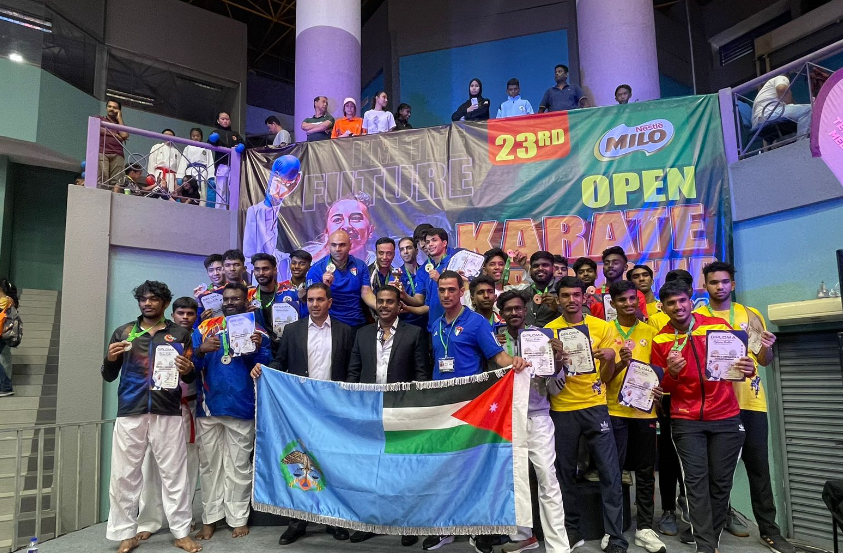فريق الأمن للكراتيه يحصد الذهب في بطولة ماليزيا الدولية المفتوحة