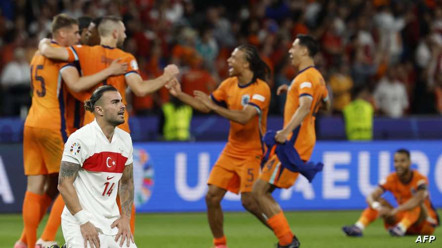 كأس أوروبا: هولندا تقلب تخلفها أمام تركيا وتبلغ نصف النهائي