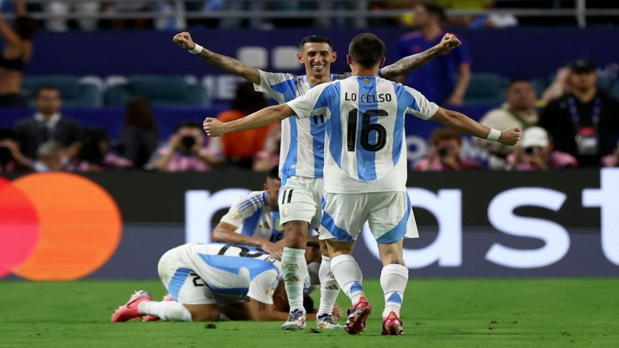 الأرجنتين تحرز كأس كوبا أميركا للمرة 16 بفوزها على كولومبيا