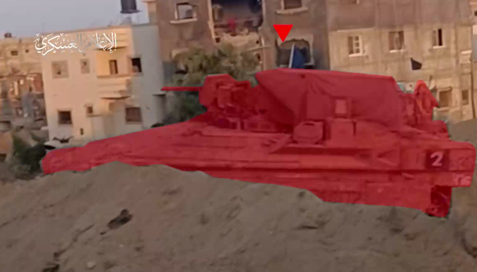 “القسام” تدمر دبابتي ميركافا وتفجر عبوة رعدية مضادة للأفراد بقوة للعدو