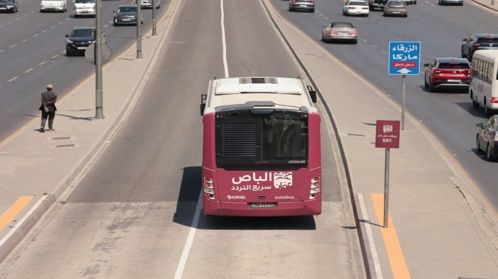 أمانة عمّان : 100 ألف راكب يستخدمون الباص السريع يوميا