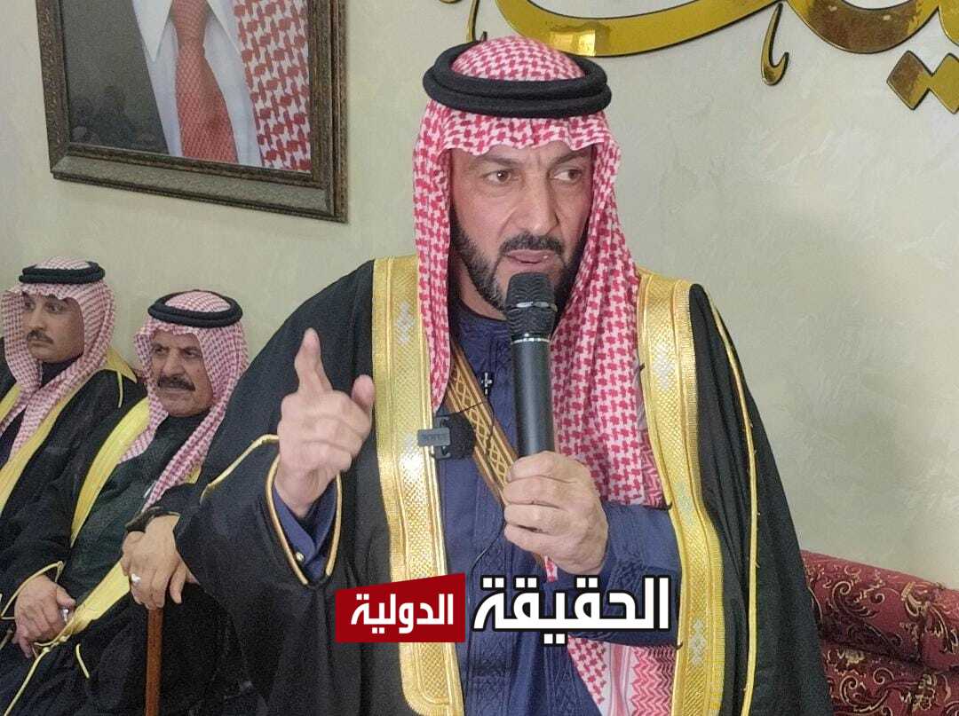 المشاقبة يكرّمون الجاهة القادمة من الرمثا برئاسة الشيخ الحويان.. صور