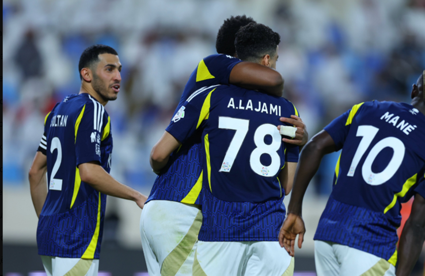 نادي النصر يكتسح الأخدود بتسعة أهداف في الدوري السعودي
