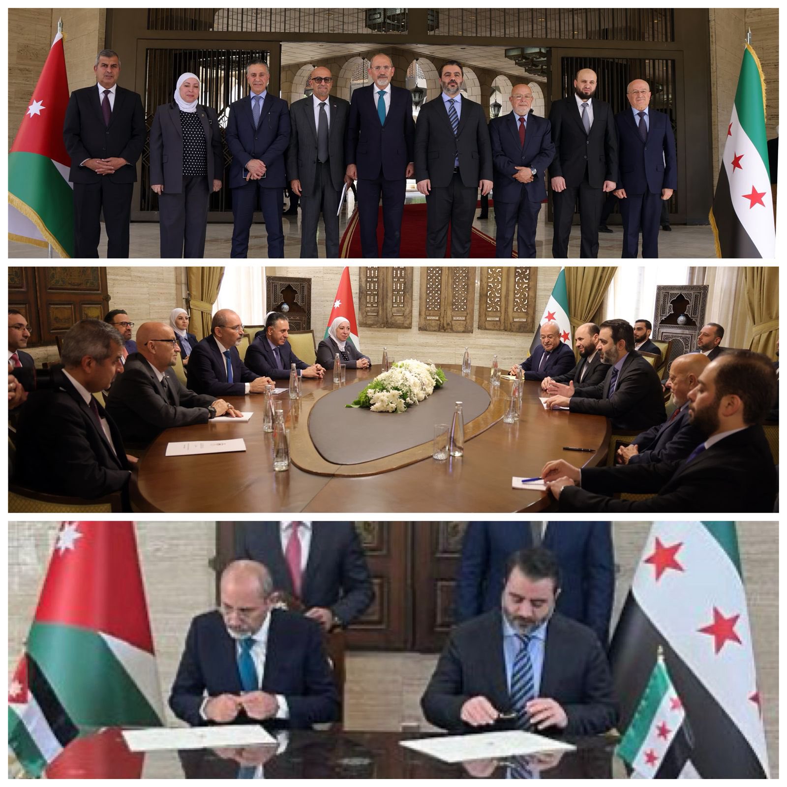 الاردن وسوريا يوقعان مذكّرة تفاهم لإنشاء وتفعيل مجلس التنسيق الأعلى