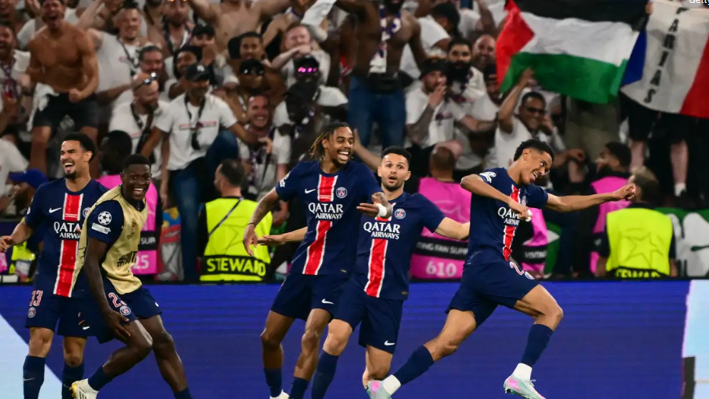 باريس سان جيرمان بطل دوري أبطال أوروبا لأول مرة في تاريخه