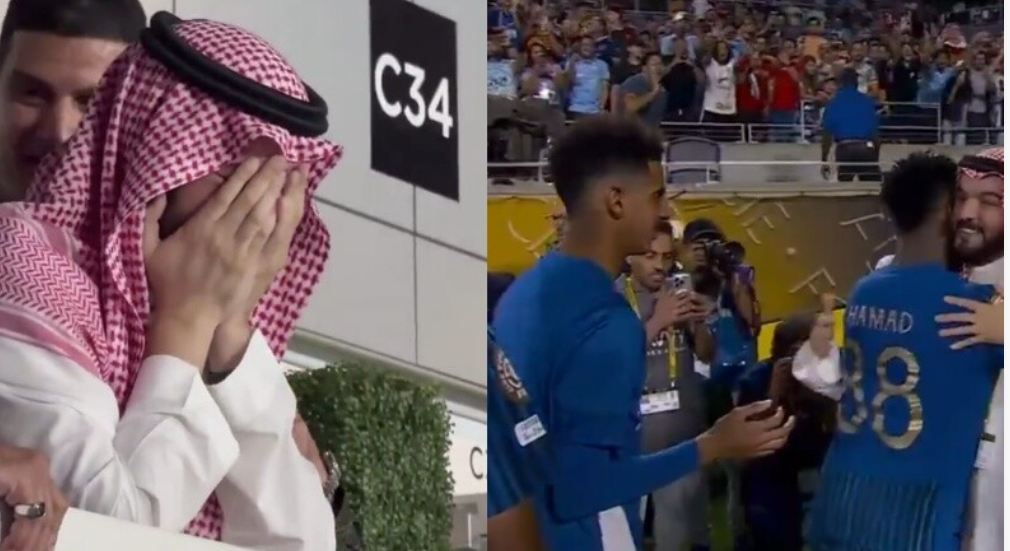 الهلال يسكت بطل أوروبا.. ورئيس النادي السعودي بن نافل ينهار باكيا