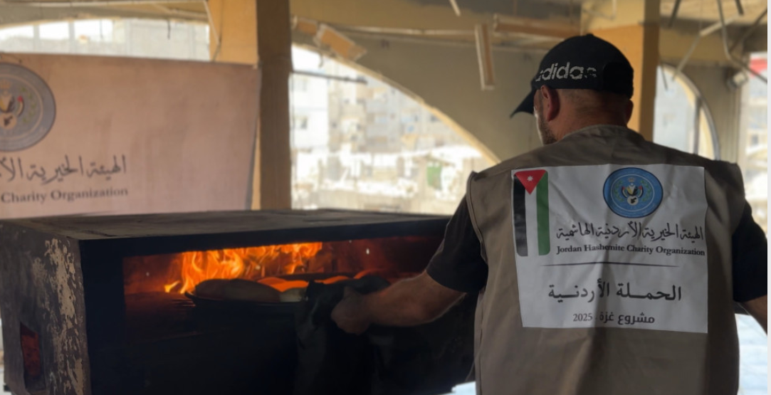 المخبز الأردني شمال قطاع غزة يواصل تقديم خدماته