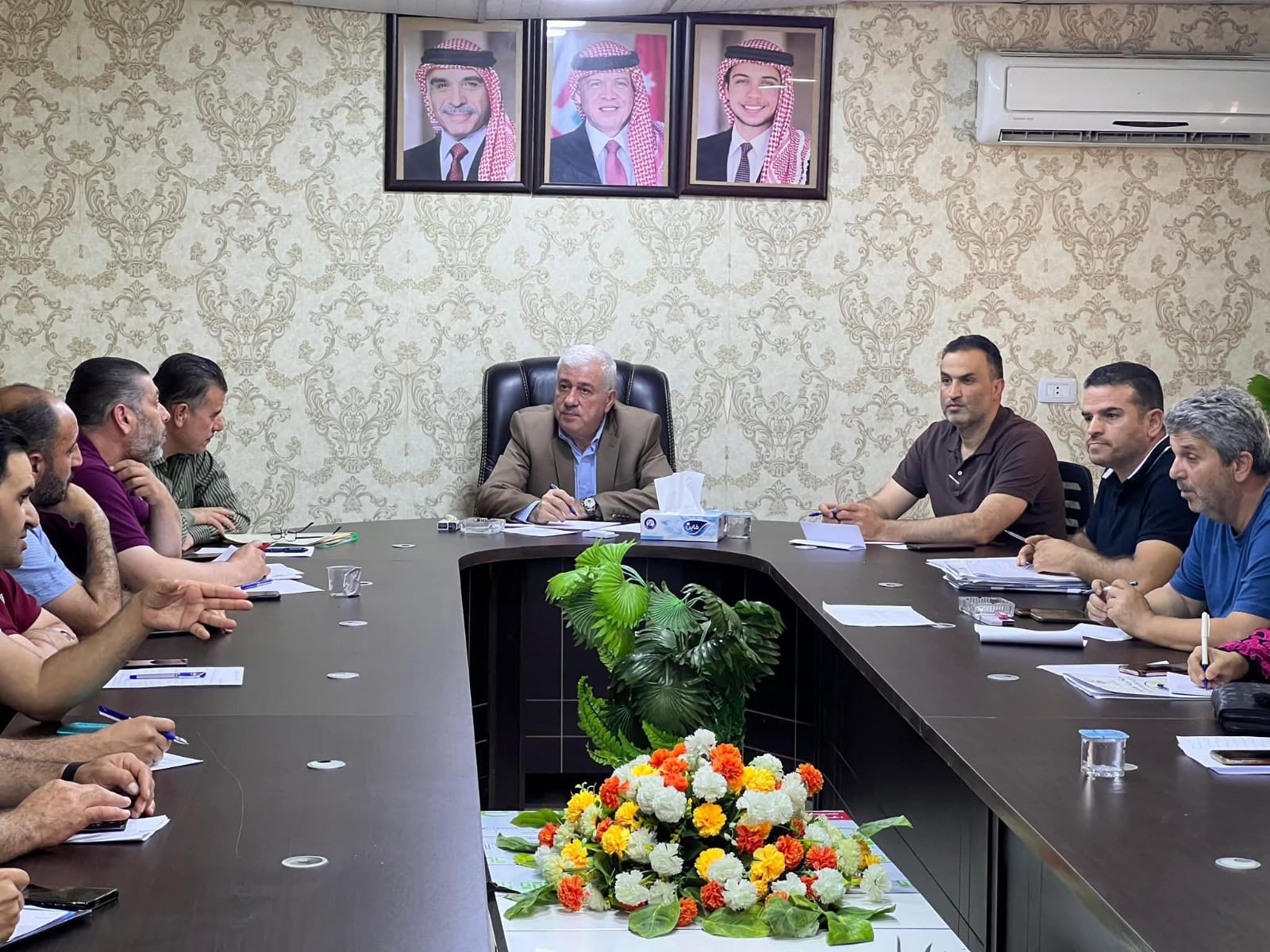 أبو عبيد: مشروع مجمع الدوائر وشارع الأربعين أولوية في خطة بلدية الرمثا الجديدة