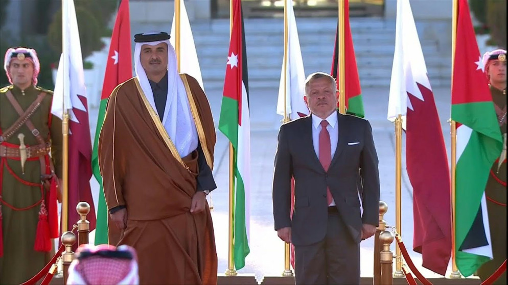 أمير قطر يحلُّ ضيفا على الأردن اليوم