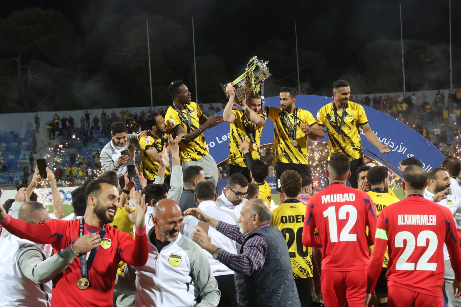 رسميا.. الحسين إربد بطلا لدوري المحترفين